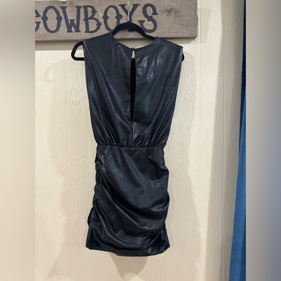Amanda Uprichard size XS Black leather dress - Picture 2 of 2